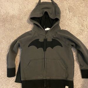 Batman Zip Up with Cape